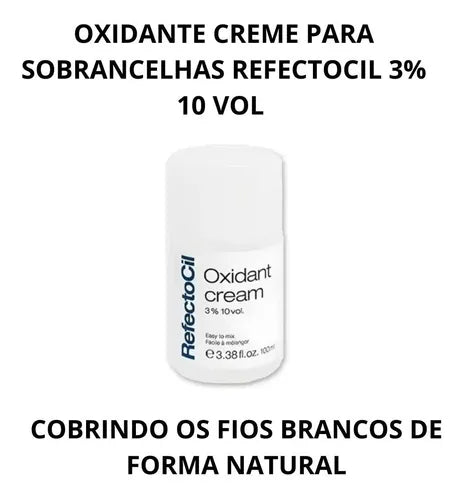 Oxidante Em Creme Refectocil 3% 10 Vol.  100ml