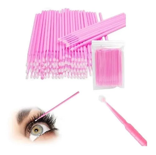 MICROBRUSH PARA LASH DESIGN 100 UNIDADES