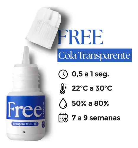 Cola Adesivo Free Clear Beautify Pro 3g  Extensão De Cílios