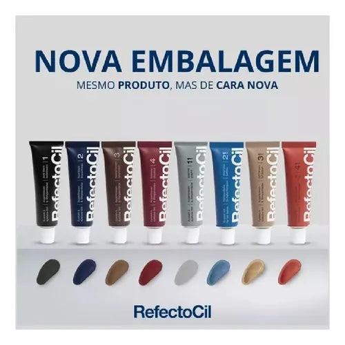 Tintura Refectocil para Sobrancelhas e Cílios