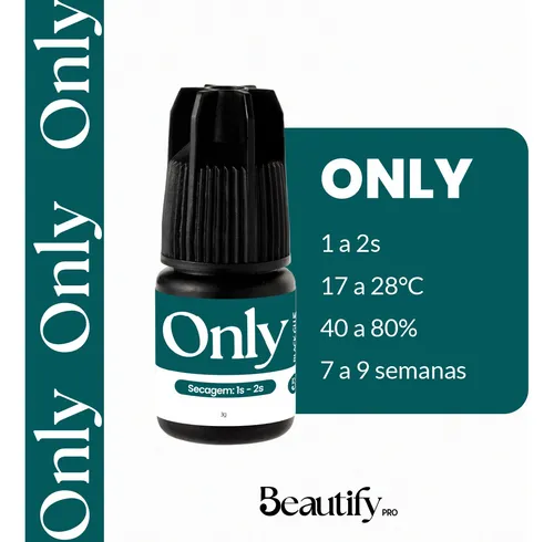 Cola Adesivo Only Beautify Pro 3g Para Extensão De Cílios
