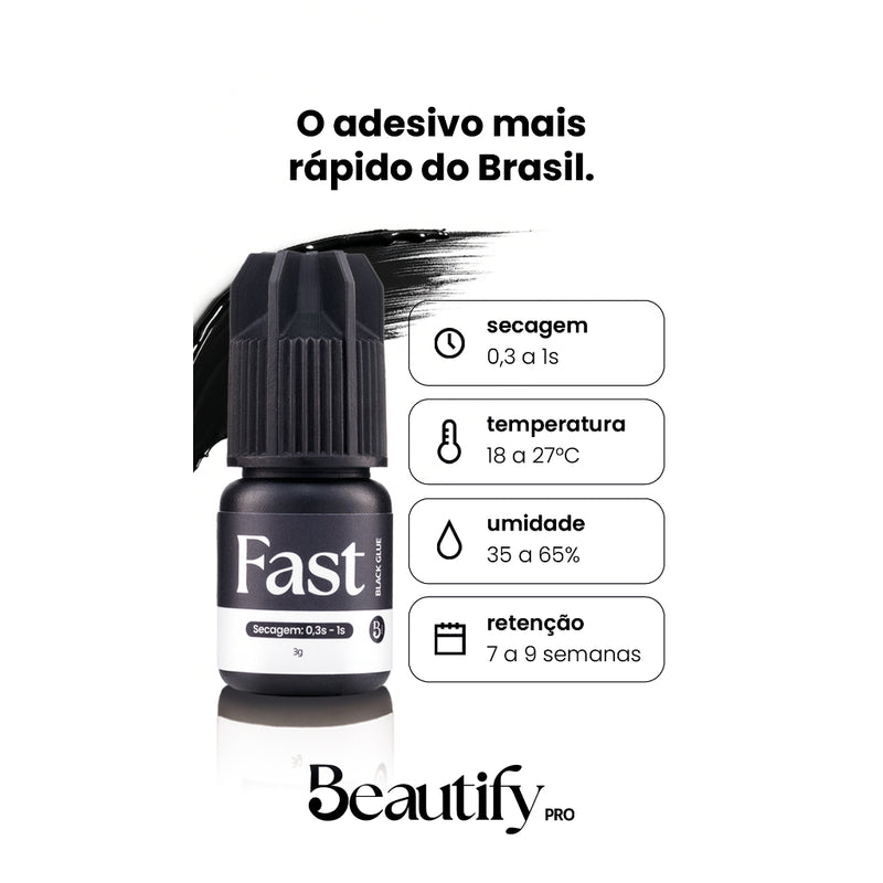 Cola Adesivo Fast Beautify Pro 3g Para Extensão De Cílios
