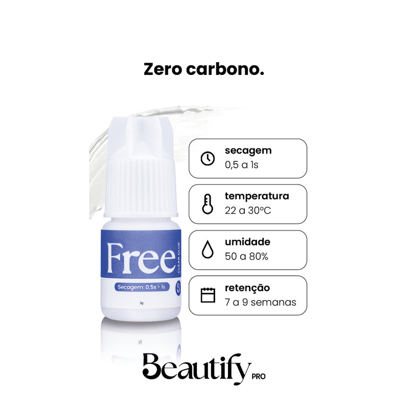 Cola Adesivo Free Clear Beautify Pro 3g  Extensão De Cílios