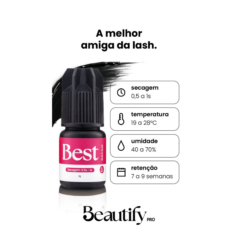 Cola Adesivo Best Beautify Pro 3g Para Extensão De Cílios