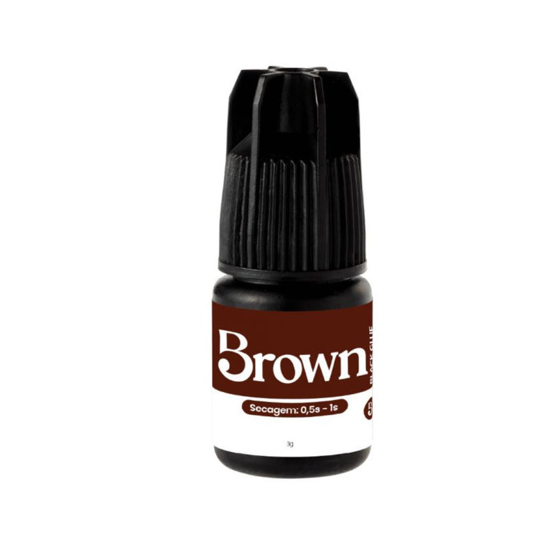 Cola Adesivo Brown Beautify Pro 3g Para Alongamento Cílios