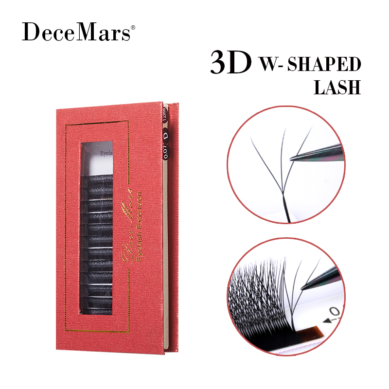 Cílios Decemars 3D W Volume Egípcio 0.07d