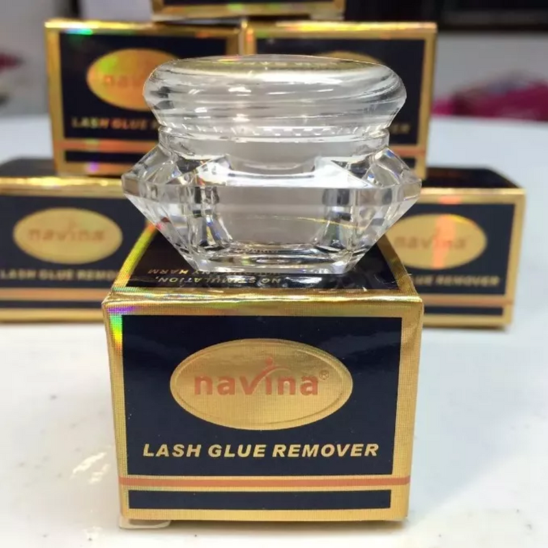 Removedor Em Creme De Cola De Cílios Navina 5 Gramas