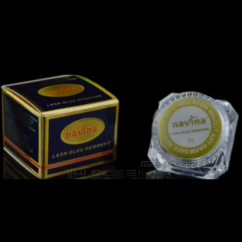 Removedor Em Creme De Cola De Cílios Navina 5 Gramas