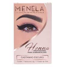 Henna Menela 2,5g + fixador de 15ml
