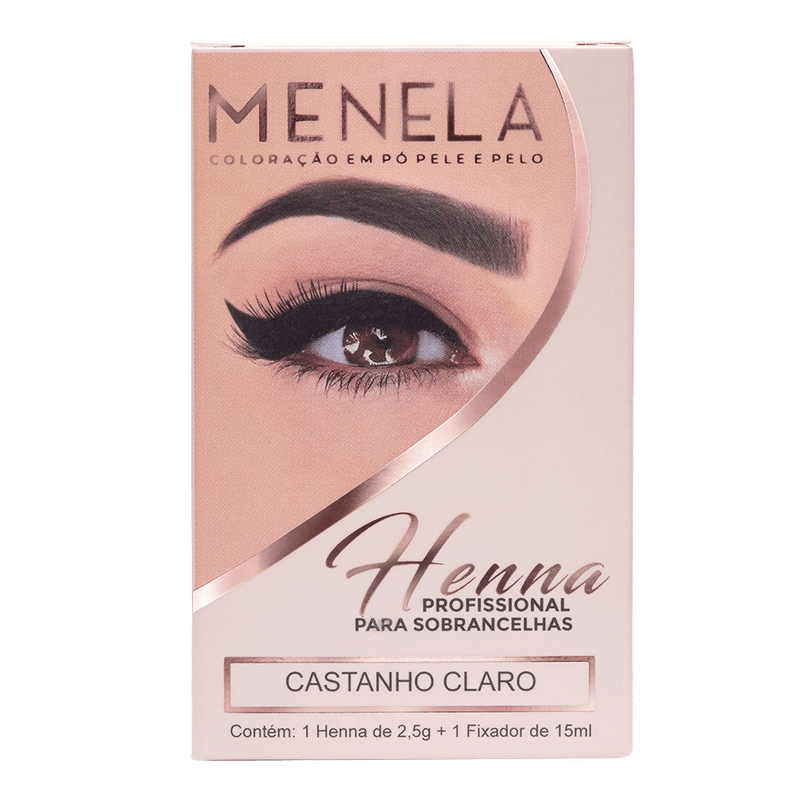 Henna Menela 2,5g + fixador de 15ml