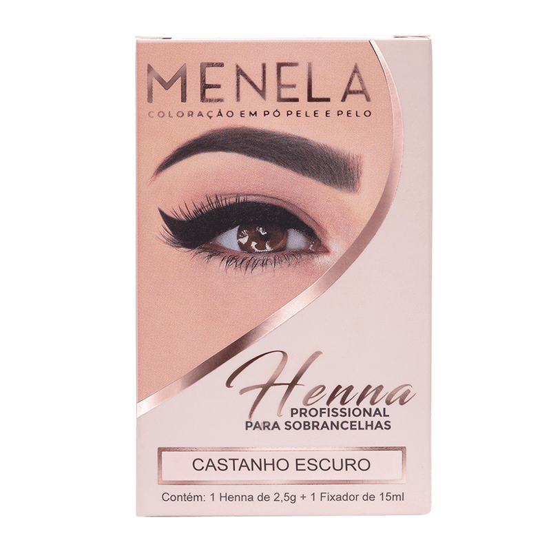 Henna Menela 2,5g + fixador de 15ml