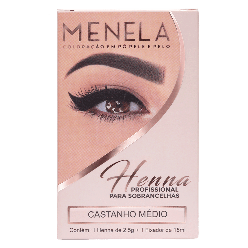 Henna Menela 2,5g + fixador de 15ml