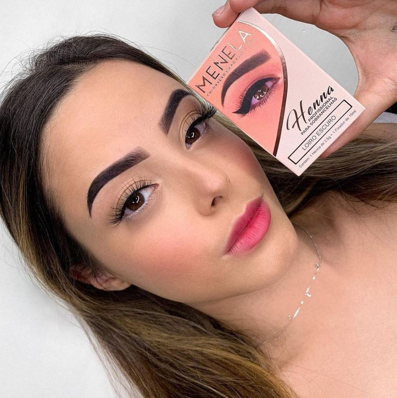 Henna Menela 2,5g + fixador de 15ml