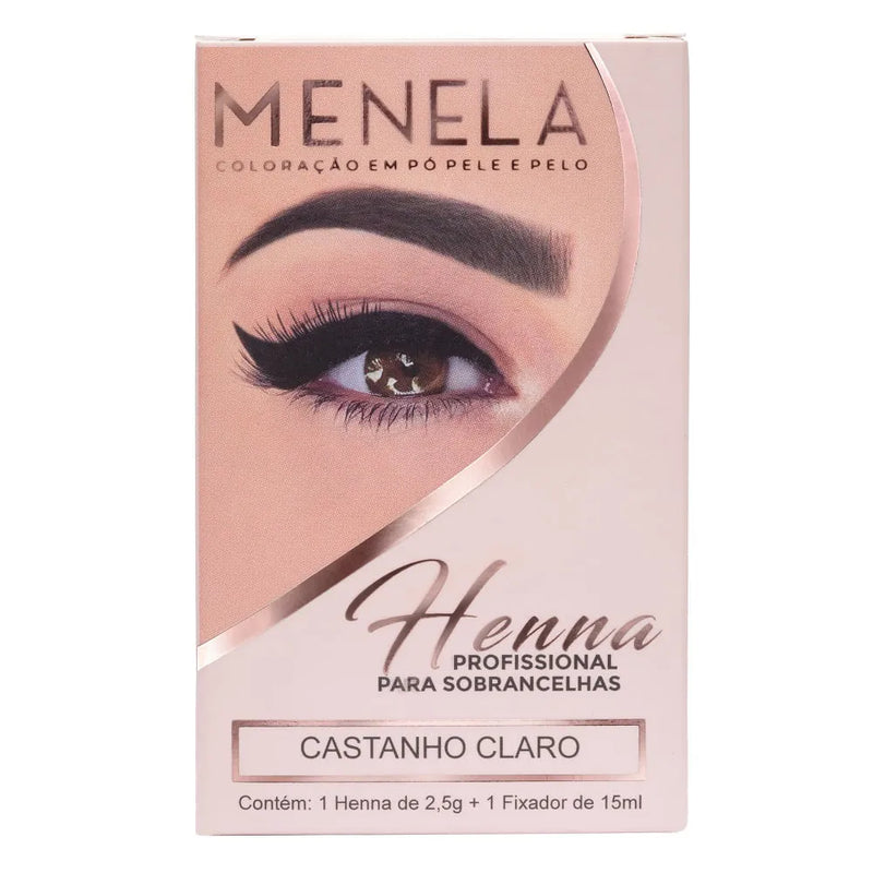 Henna Menela 2,5g + fixador de 15ml